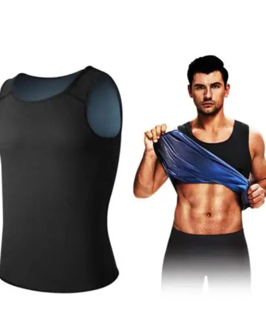 Camiseta reductora hombre efecto sauna